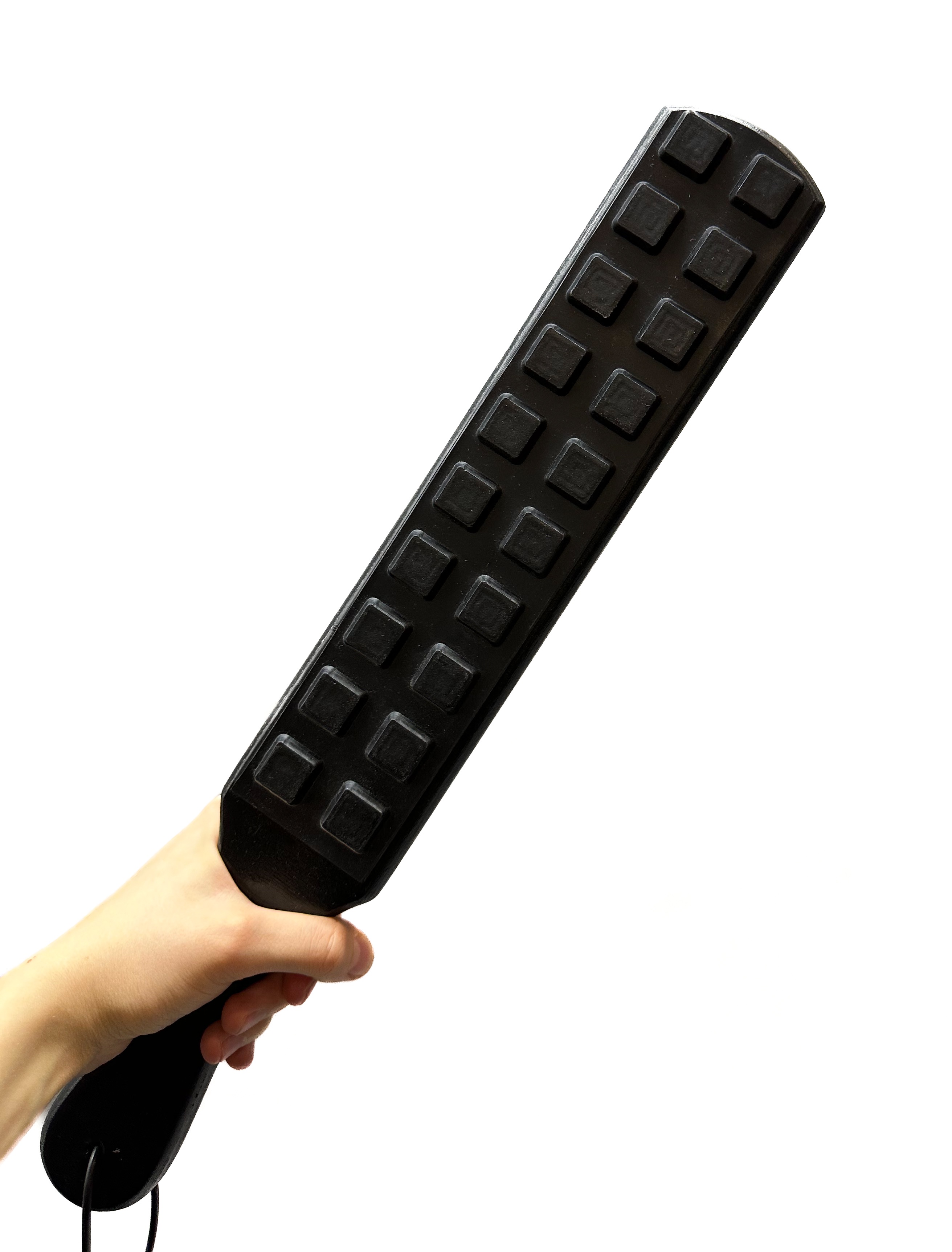 Bestrafungs-Paddle "Damian" in schwarz